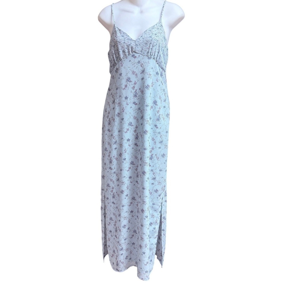 Vintage 5-7-9 Floral Maxi Dress Empire 90s Y2K Romantic Fairy Grunge Praire